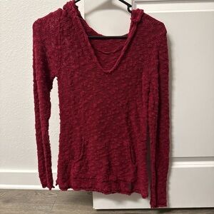 Roxy Women's Deep Red Hoodie